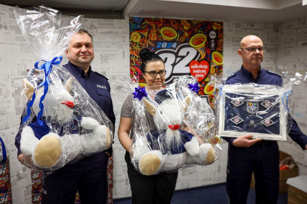Maskotki i upominki od świętokrzyskiej policji