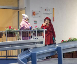 Grażyna Szapołowska w  szpitalu