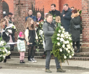Pogrzeb ojca Czesława Michniewicza