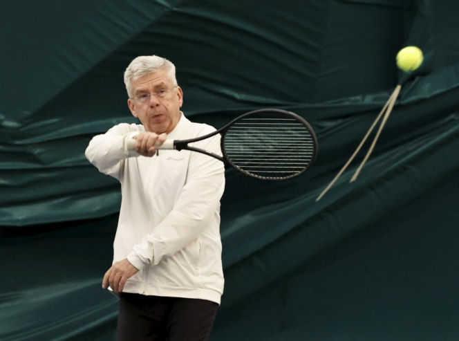 Senator Karczewski trenuje na wiosnę