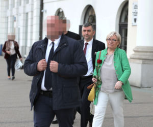 Julia Przyłębska. Z ochroną do kościoła 