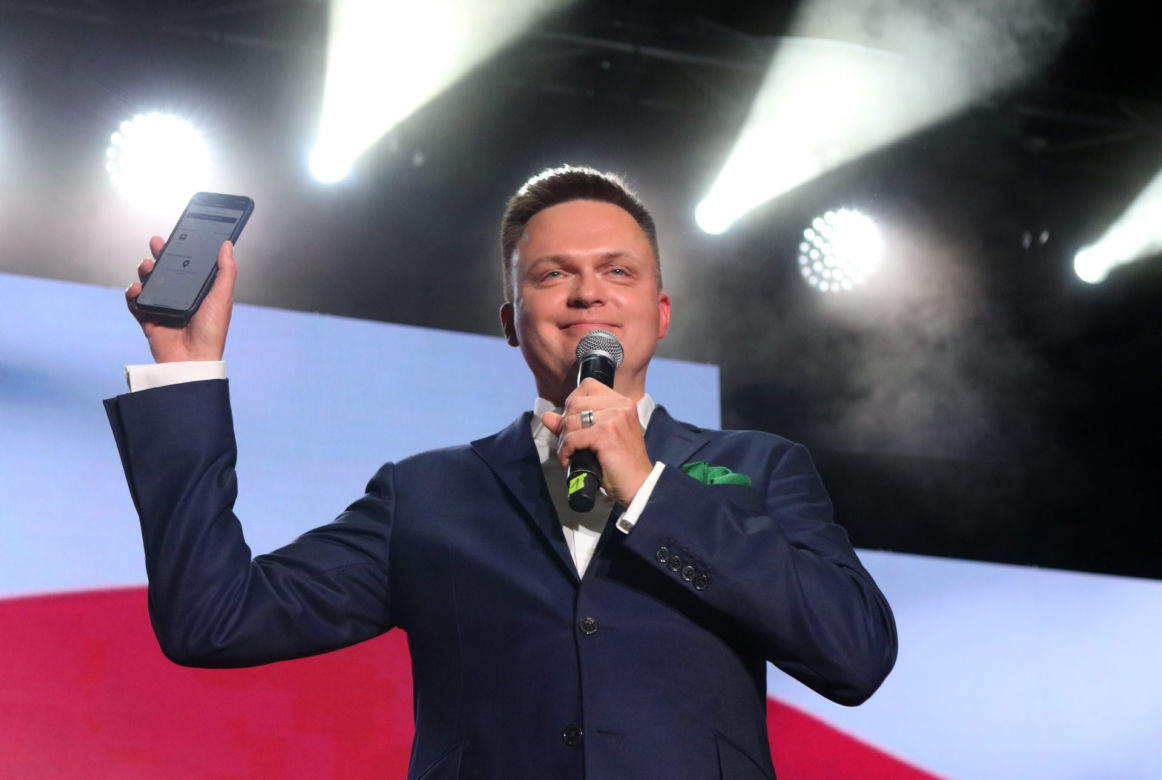 Szymon Hołownia.  I Kongres Ruchu Polska 2050