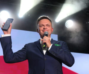 Szymon Hołownia.  I Kongres Ruchu Polska 2050