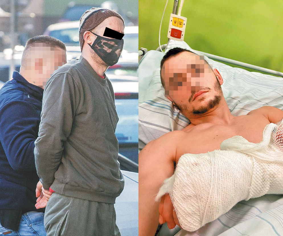 Pociął Franka, bo wjechał do lasu
