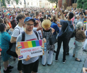 Wieczór poparcia dla LGBT w Krakowie