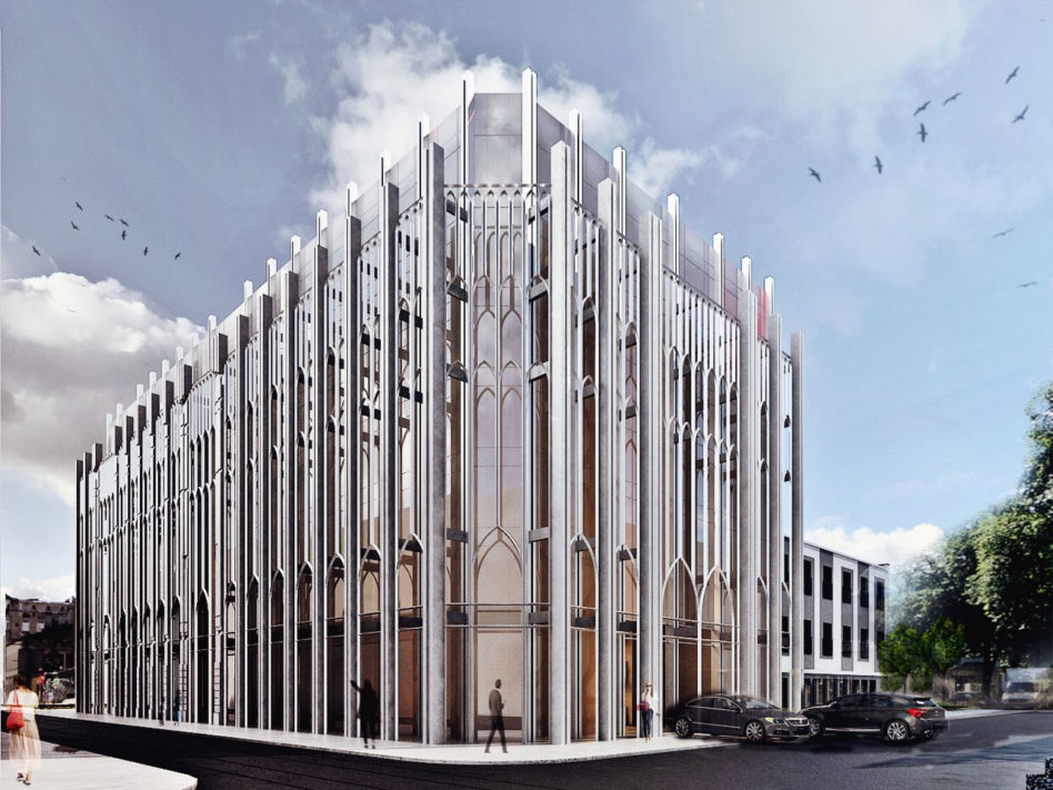 Parking w kamienicy – wyniki konkursu na wolno stojący garaż w Łodzi