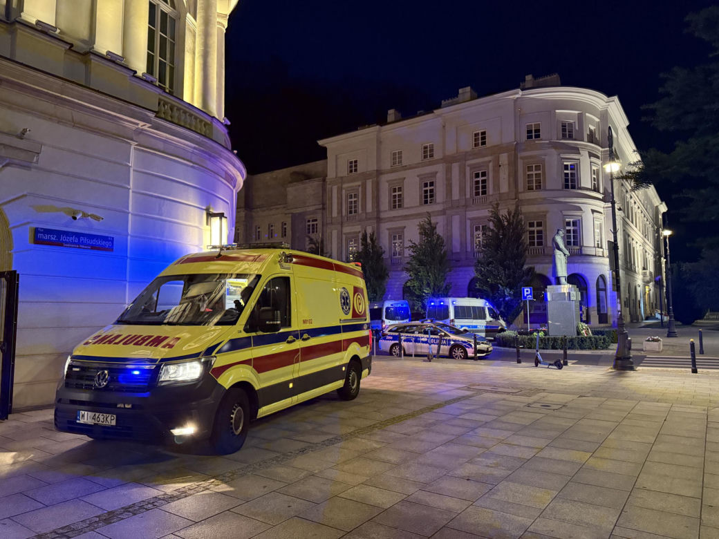 Atak nożownika w hotelu