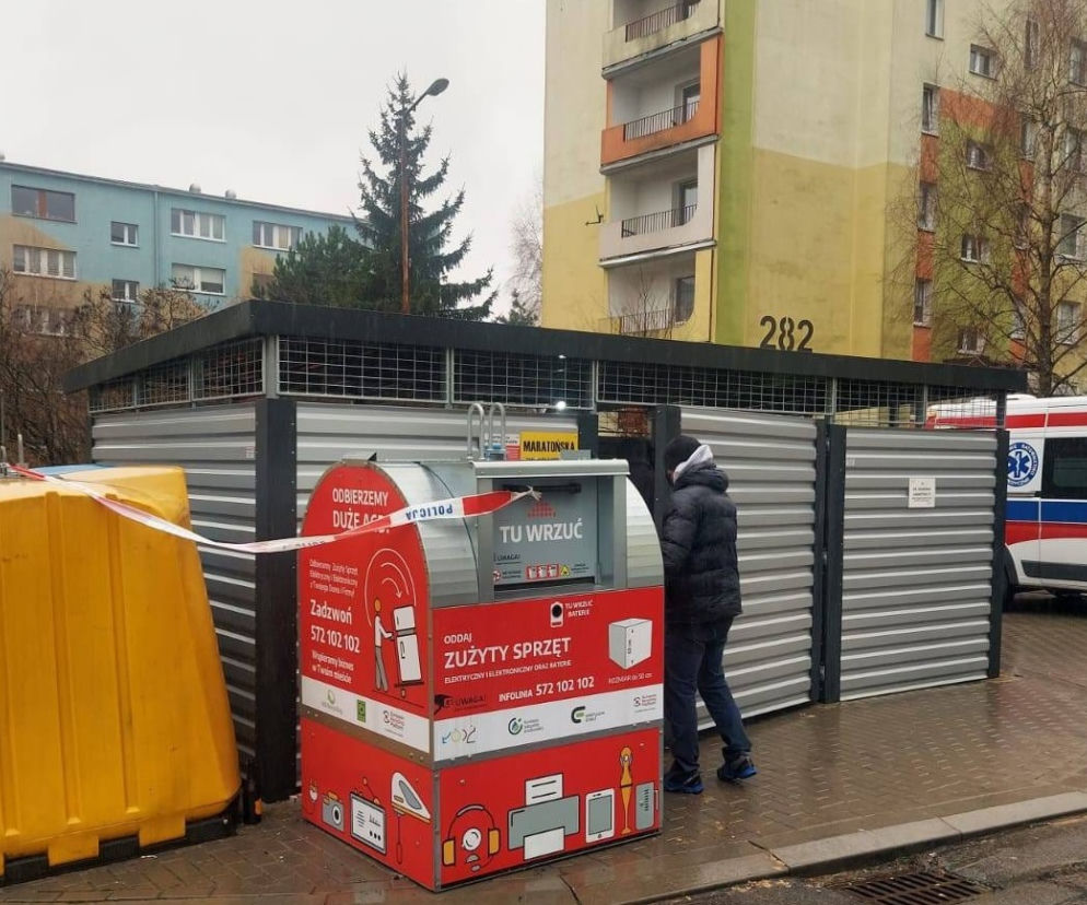 Horror na łódzkiej Retkini. Zwłoki noworodka w pergoli śmietnikowej. Policja poszukuje matki!