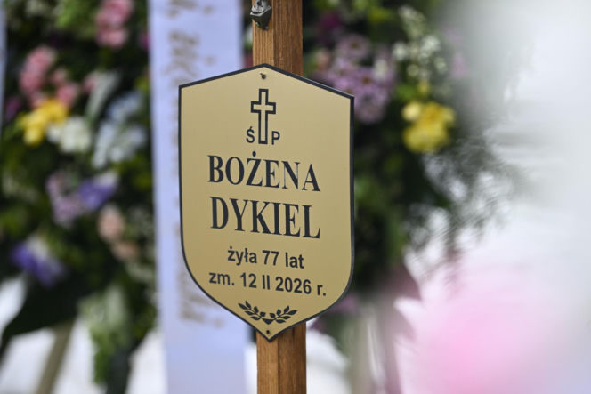 Bożena Dykiel spoczęła na Powązkach Wojskowych
