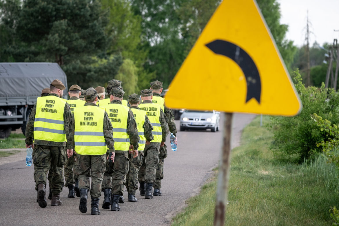 Poszukiwania obiektu w okolicach wsi Kipichy (mazowieckie)