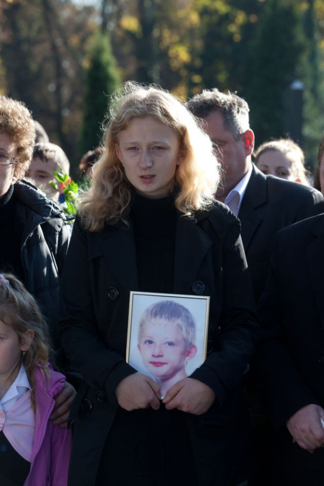 Pogrzeb Krystianka z Łodzi