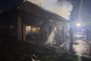 Pożar budynku gospodarczego w Żarczycach Małych