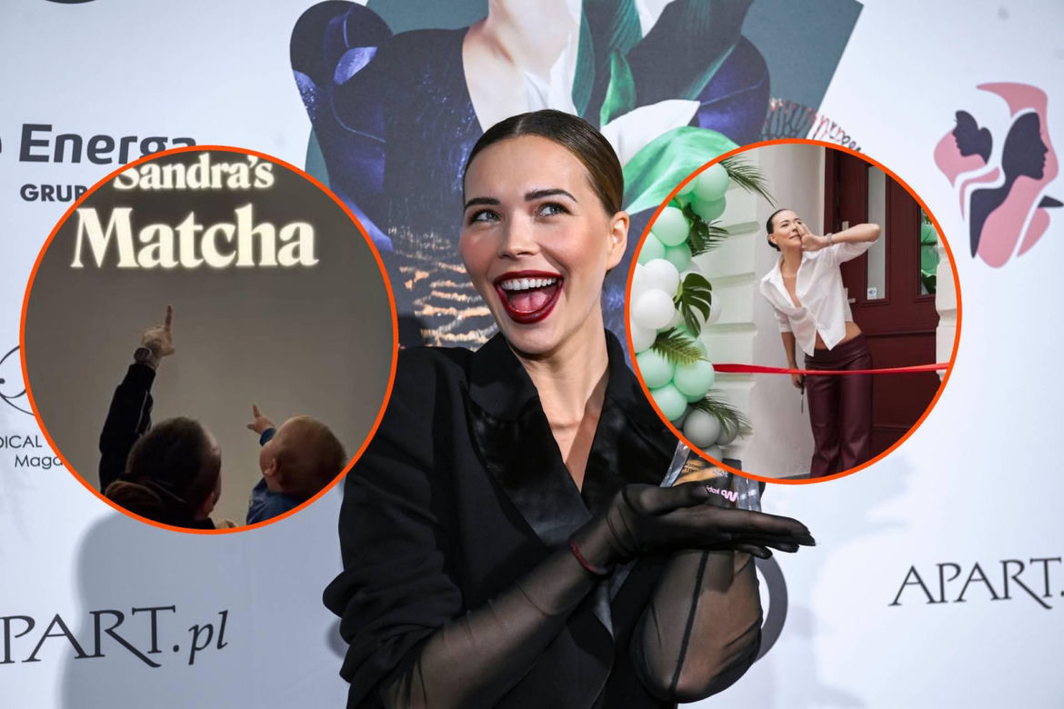 Wielki sukces Sandry Kubickiej. Podczas otwarcia lokalu nie zabrakło Aleksandra Barona. Wszyscy zwrócili uwagę na jeden szczegół 