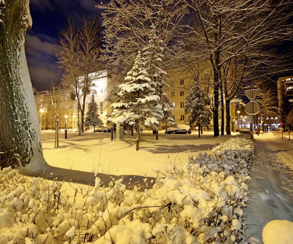 Białystok zasypany śniegiem [ZDJĘCIE DNIA]