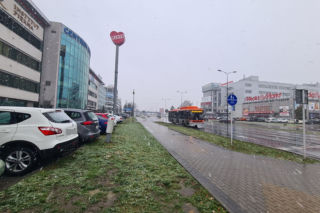 Pierwszy atak zimy w Rzeszowie [WIDEO, GALERIA]