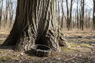 Suczka przywiązana do drzewa. Jak udało się ją uratować?