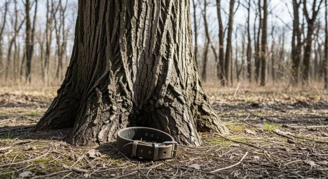 Suczka przywiązana do drzewa. Jak udało się ją uratować?