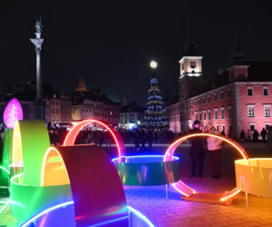 Świąteczna iluminacja 2025/2026 w Warszawie