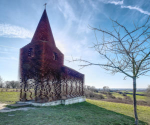 Kościół Doorkijkkerk w belgijskiej prowincji Limburg