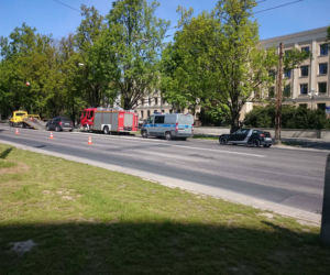 Wypadek na al. Racławickich