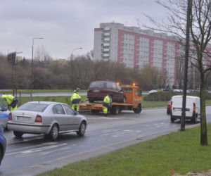 Dachowanie na Al. Stanów Zjednoczonych 