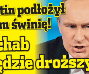 Przez Putina z drożeje schabowy
