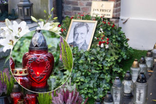 Byliśmy na grobie Jana Frycza. Tak się prezentuje 7 tygodni po pogrzebie