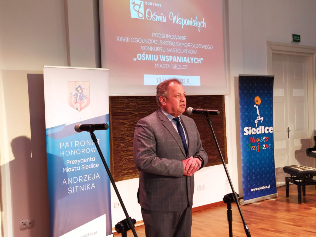 Laureaci i wyróżnieni w konkursie "Ośmiu Wspaniałych" w Siedlcach w 2022 roku - fotorelacja