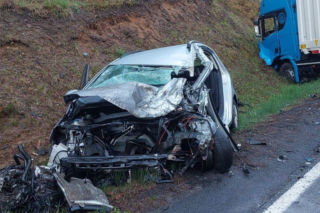 Za kierownicą auta siedział 20-latek, który tuż po zdarzeniu został przetransportowany do szpitala