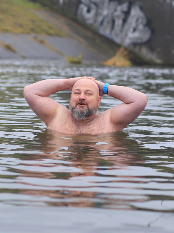 Znowu to zrobili. Tak kąpał się Lubelski Klub Morsów! [ZDJĘCIA]