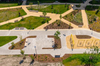 Park nad Południową Obwodnicą Warszawy niemal gotowy. Finisz w 2026