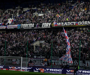 Górnik Zabrze - Pogoń Szczecin: Zdjęcia kibiców z meczu 22. kolejki PKO BP Ekstraklasy
