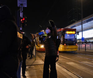 Blokada w oparach absurdu - protest kobiet
