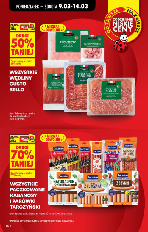 Biedronka - gazetka promocyjna 9.03.2026