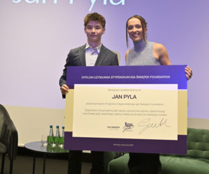 Iga Świątek rozdała stypendia