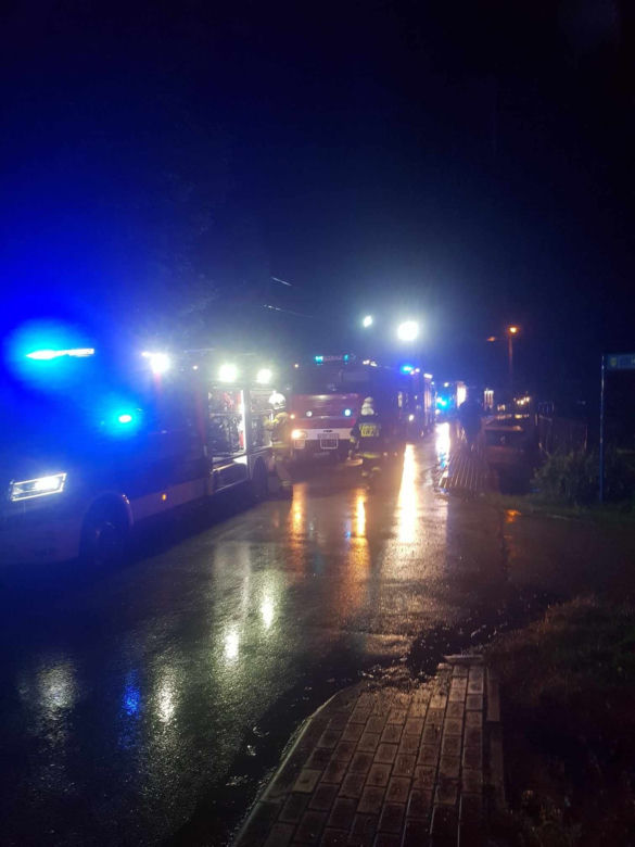 Powiat bocheński. Piorun uderzył w stodołę w Grobli