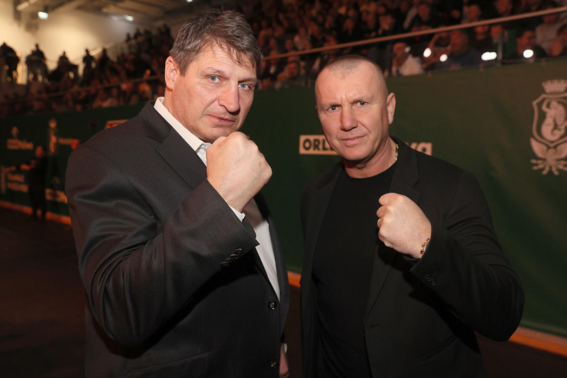 Gołota, Szpilka, Korzeniowski, Saleta. Zaroiło się od vipów na inauguracji Polskiej Ligi Boksu