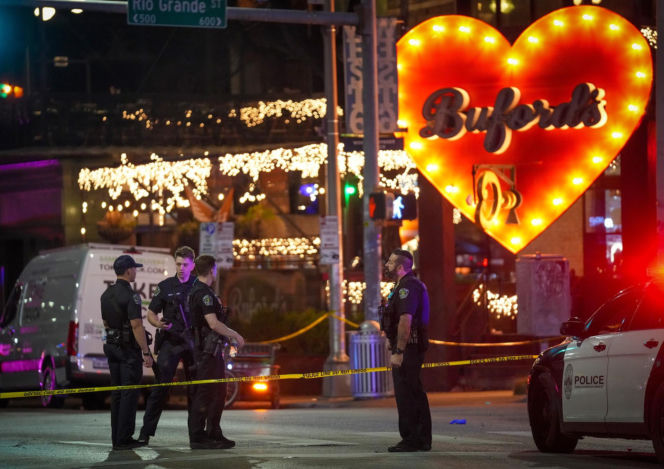 Zamach w USA! Mordował z napisem "własność Allaha" na piersiach