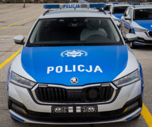 Policyjna Skoda Octavia iV