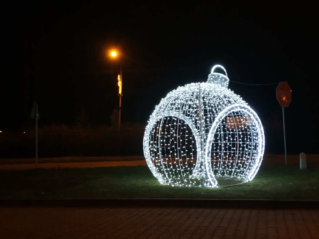 Iluminacje świąteczne w Mircu/powiat starachowicki