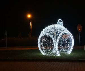 Iluminacje świąteczne w Mircu/powiat starachowicki