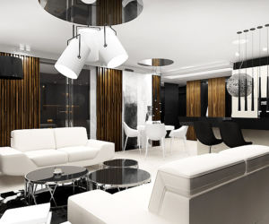 LOOK #11. Projekt wnętrz apartamentu
