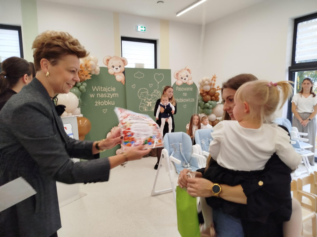 Otwarcie Żłobka w Mokobodach i pasowanie na żłobkowicza