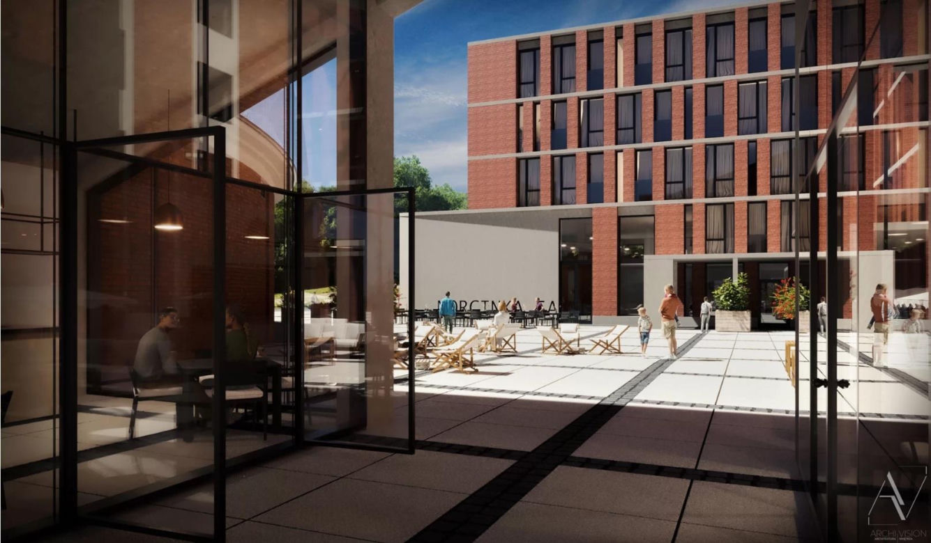 Wizualizacje kompleksu mixed-use Stara Cegielnia w Krakowie