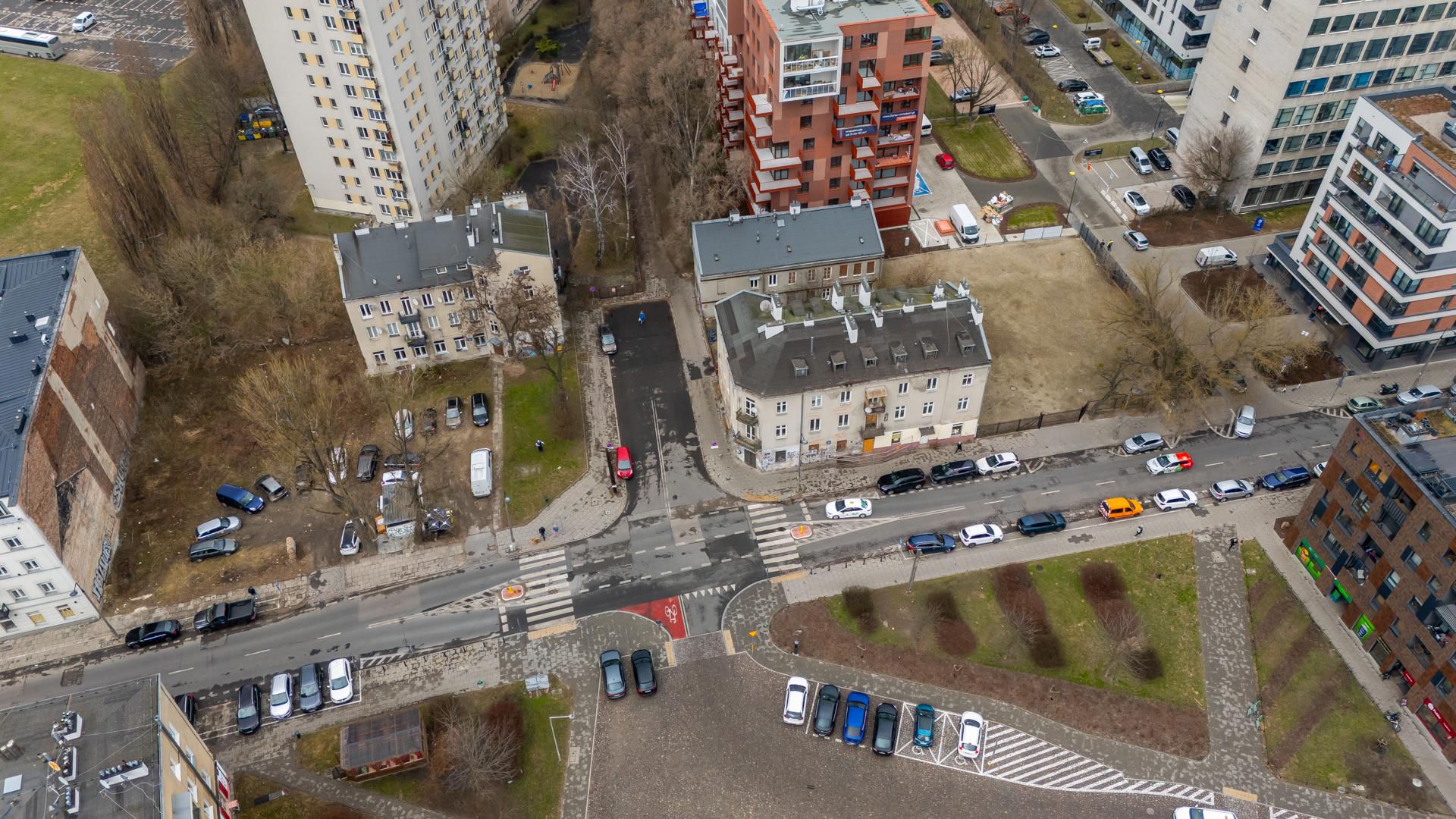 Rezerwa pod Trasę Tysiąclecia na Kamionku w Warszawie