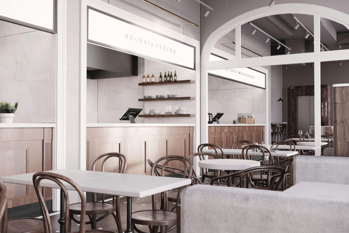 Food hall w Poznaniu