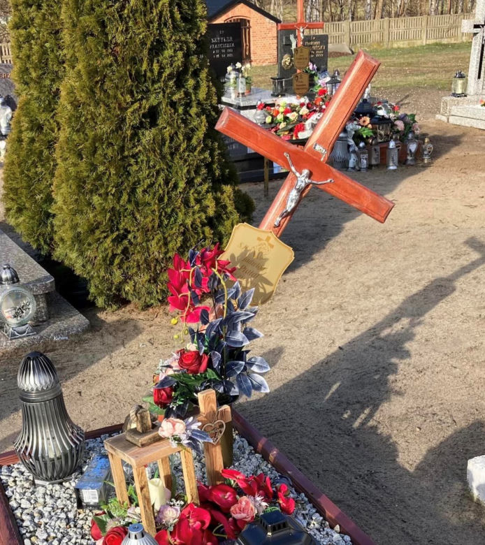 Dewastacja na cmentarzu w Świerczynie