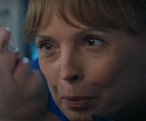 Barwy szczęścia odc. 3317. Agnieszka (Katarzyna Tlałka), Łukasz (Michał Rolnicki)