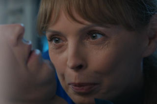 Barwy szczęścia odc. 3317. Agnieszka (Katarzyna Tlałka), Łukasz (Michał Rolnicki)