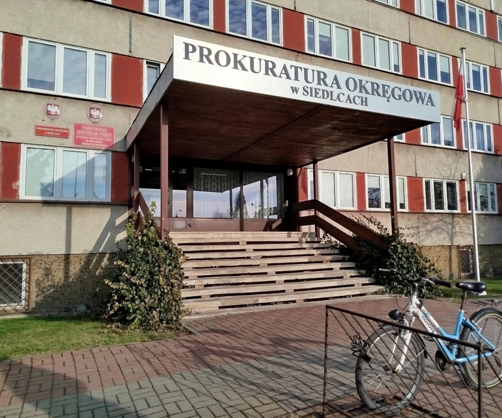 Prokuratura Okręgowa w Siedlcach zimą